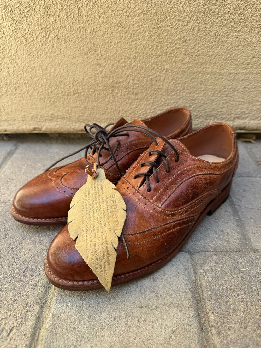 Bed Stu leather wing tips